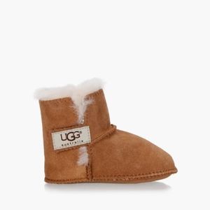 UGG Erin infant booties small 2c, 3c, 6 months to 12 months chestnut